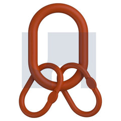 Hobsons - 10Mm Powder Coat Hec3776 Chain Master Link Assembly - Grade 100 | ULCL10PMA-10