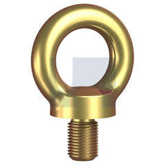 Hobsons - M6 ZINC YELLOW PASSIVATE DIN 580 / GRADE C15E LIFTING EYE BOLT | EBCYM6 (Pack of 100)