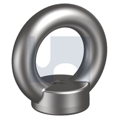 Hobsons - M10 ZINC PLATED (ROHS COMPLIANT) DIN 582 / GRADE C15E LIFTING EYE NUT | ENCZM10 (Pack of 50)