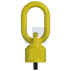 Hobsons - M8 POWDER COAT HEC3776 / GRADE 80 LIFTING SWIVEL EYE BOLT RING | ES08BRM8 1)
