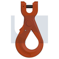 Hobsons - 26Mm Powder Coat Hec3776 Safety Hook With Clevis - Grade 100 | ULHK10PSC-26