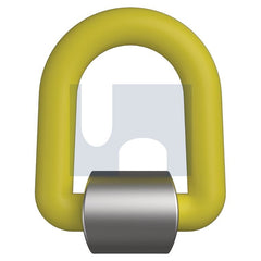 Hobsons - 3 - Ton Powder Coat Hec3776 Lifting Point D Ring Long - Grade 80 | ULLW08PDS03