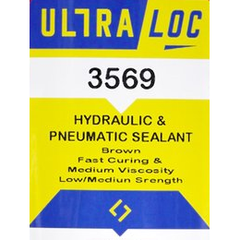 Molytec - UltraLoc Hydraulic & Pneumatic Sealant 3569 Brown 250ml bottle