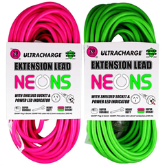 Power DC - ULTRACHARGE Neons 20M Heavy Duty Ext Lead | UR240/20N