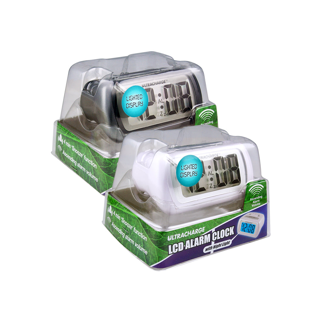 Power DC - Ultracharge Lcd Alarm Clock | URCL001
