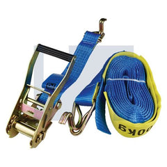 Hobsons - 50MMX 9M Polyester L.C. 2500Kg / As 4380 Ratchet Tie Down Hook / Keeper | Rthk50 (Pack Of 4)