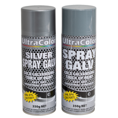 Ultracolor - UltraColor Spray Galv - 350g, Grey | USGGY