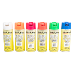 Ultracolor - UltraColor Survey Marking Paint - 350g, Fluoro Pink | USMFPK