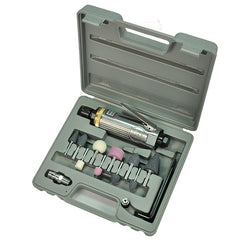 Trax - Air Die Grinder Kit with 10Pc Set of Shank Stone, ARX-111K