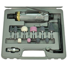 Trax - Air Die Grinder Kit with 10Pc Set of Shank Stone, ARX-111K