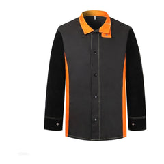 Weldtronic - TS. Welding Jacket FR. Body Leather Sleeves L | SP.J4523