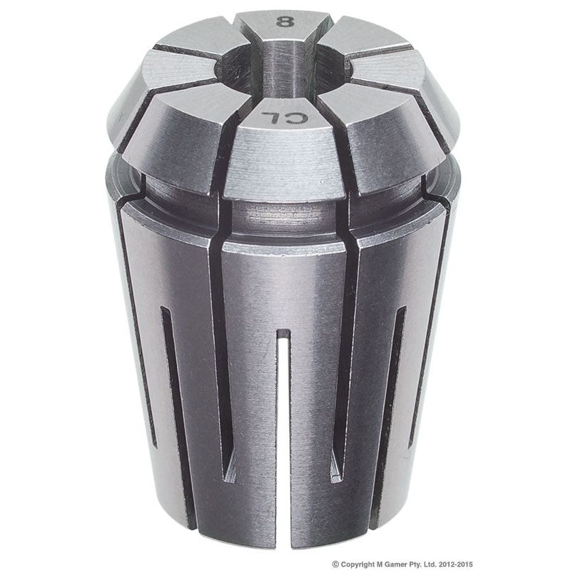 Vertex - 8 mm ER20 Coolant Proof Collet | V20080L