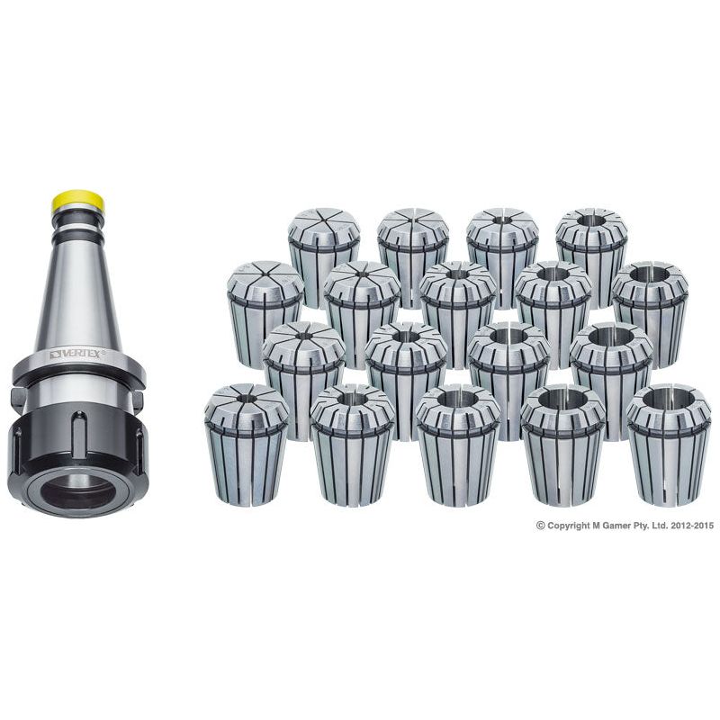Vertex - ER32 NT40I 18Pce Set (5/8" x 11) | V207I