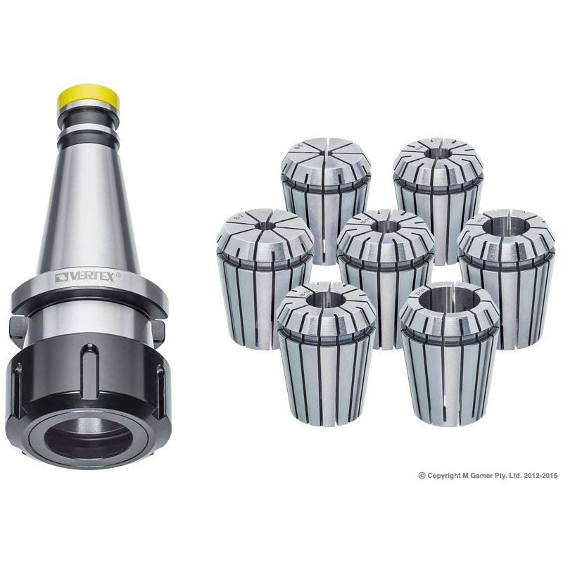 Vertex - ER40 NT40M 7Pce Set (M16) | V212M