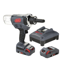 Ingersoll Rand - 3/32-1/4" Rivets Cordless Rivet Tool - 1.4s Cycle Time - 50pc Mandrel Holder Kit - Rivet Tool | V3121-K22-AP1