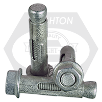 Brighton Best - M8x65 MM - SLEEVE ANCHORS, FLANGE NUT, MECHANICAL GALVANIZED DIN 6923 | V41165