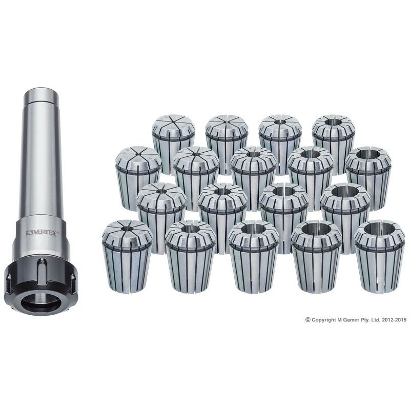 Vertex - ER32 MT3I 18Pce Set (1/2"x 12) | V421I
