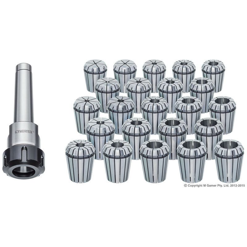 Vertex - ER 40 MT3I 23 Pce Set (1/2"x 12) | V424I