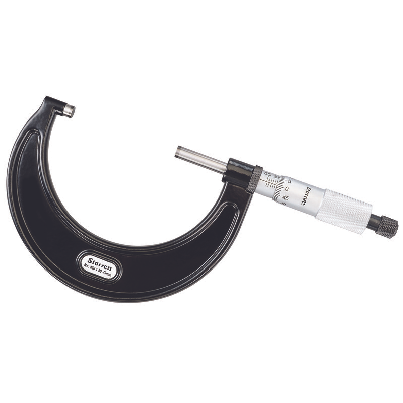 Starrett - OUTSIDE MICROMETER- 50-75mm- 0.001mm GRADS | V436.1MXRL-75