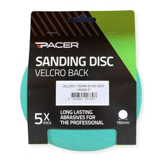 Pacer - Velcro 150mm 6H 80g - 5 Pack | V6680-5