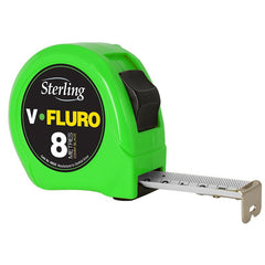 Sterling-8M X 25Mm V-Force Fluro Measuring Tape