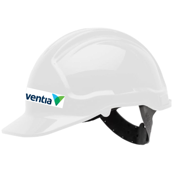 Frontier -  Frontier Tuffgard Unvented Hard Hat Ventia Logo | 9322297273044