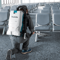 Makita - 40V Max Brushless 6L Backpack Vacuum - Tool Only | VC011GZ01