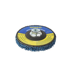 Union Clean & Strip Disc Abrasive Fibre 115mm Dia x 22mm Bore - Carded