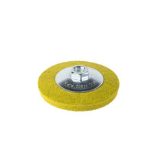 Union Unitized Finishing Disc - Dished - Non Woven 240Grit Grey 100mm Dia M14 x 2 Mount- Carded