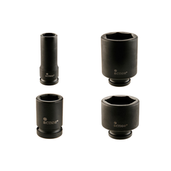 Action 9mm 1/2" Drive 6-point Metric Deep Magnetic Slide Impact Socket