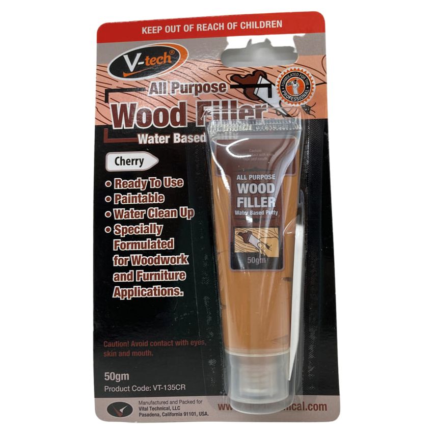 V-Tech - Wood Filler Cherry 50g | VT135CH