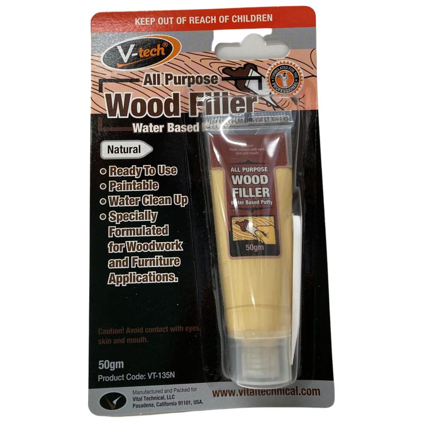 V-Tech - Wood Filler Natural 50g | VT135NA