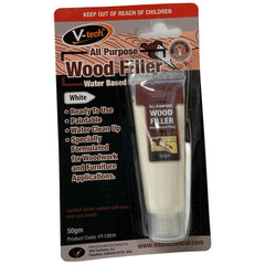 V-Tech - Wood Filler White 50g | VT135WH