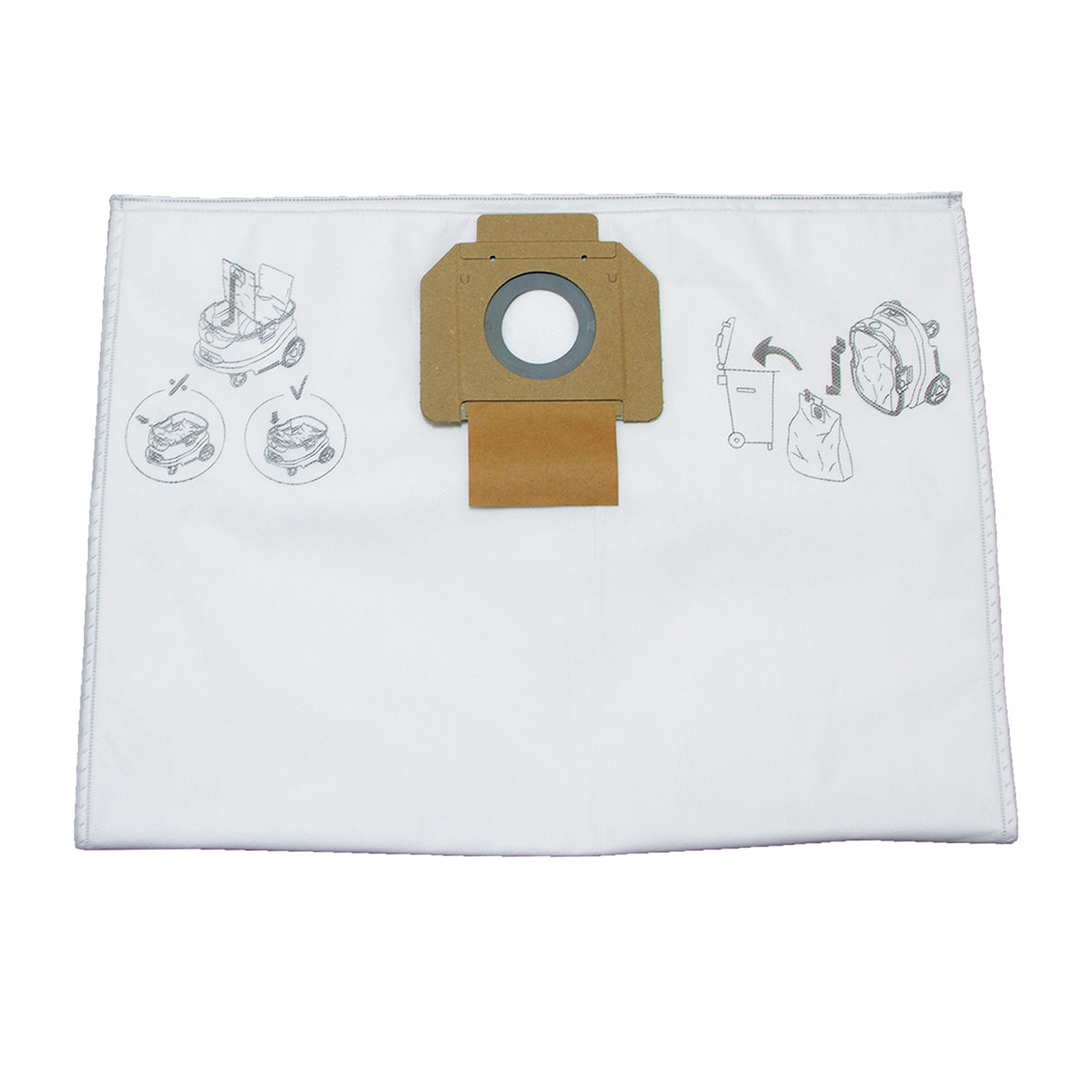 Makita Dust Ex & Vacuum Fleece Filter Bag Set - 5Pk Vc4210L / Vc4210M | SKU W107418353