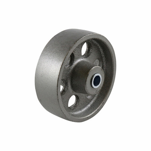EHI - 100mm Grey Cast Iron Wheel Plain Bore 225kg Capacity | W16G100
