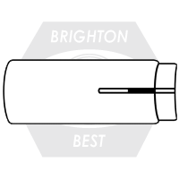 Brighton Best - M12x50 MM - STAINLESS 316 DROP-IN ANCHOR,WITHOUT KNURLING | W44350