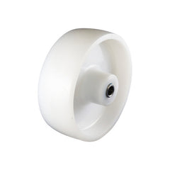 EHI - 100mm White Nylon Stainless Steel Wheel Roller Bearing 300kg Capacity | W48R100SS