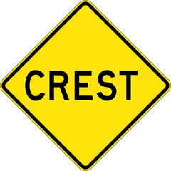 Uniform Safety Signs - 600x600mm - Aluminium - Class 1 - Reflective - Crest | W5-11A