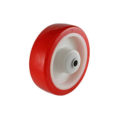 EHI - 100mm Red Urethane Stainless Steel Wheel Roller Bearing 250kg Capacity | W50R100SS