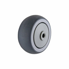 EHI - 75mm Grey Rubber Stainless Steel Wheel Precision Bearing 80kg Capacity | W62K75SS