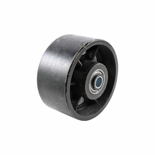 EHI - 100mm Black Cast Iron Wheel Precision Bearing 450kg Capacity | W82K100