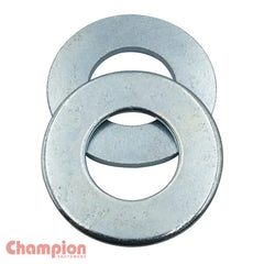 WASHERS FLAT STEEL 1/8" x 3/8" x 20G ZINC PLATED | CWS1