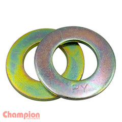 WASHERS FLAT SUPER HEAVY DUTY 1/4" x 3/4" x 16G ZINC PLATED | CHW22