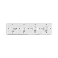 Alco - CABLE TIE MOUNT 5mm TIE 28mm SQ ADH 100p | WATAAM2