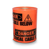 Alco - TAPE INDT 300mm WIDE DANGER 500mtr PVC | WATPVCDANGERT