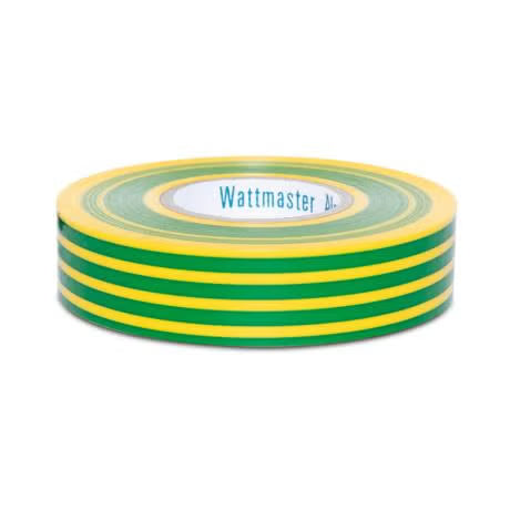 Alco - TAPE ELEC PVC 20M 18x0.18mm GREEN/YELLOW | WATPVCGYLT
