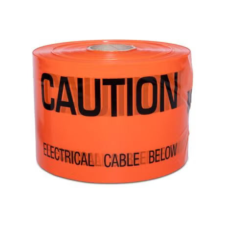 Alco - TAPE IDENT U/G CAUTION PVC 150mmX500m OR | WATPVCUMT