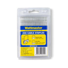 Wattmaster - 200PCS INSULATED CABLE STAPLES 4-6mm | WATTACKER105R