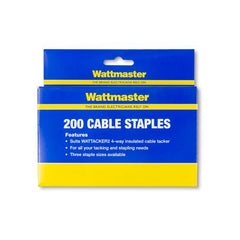 Wattmaster - 200PCS INS CABLE STAPLES 9.5-11mm | WATTACKER211R