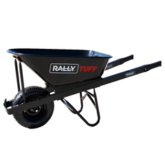 Rally - Wheelbarrow - 100 Litre (7 cft) Blue Metal Tray, Pneu Std Wheel | WB700SHCSTD